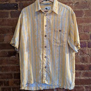 Yellow Hawaiian Shirt Men's M